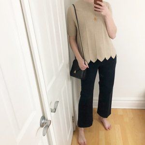 MaxMara Classic Parisian Straight Bootcut Trousers